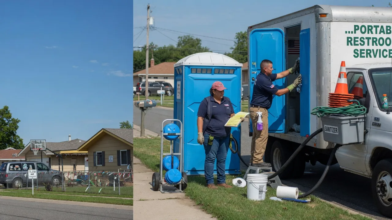 Portable Toilet Rental in Pounding Mill, VA near me